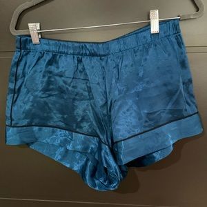 Victoria Secret silky polka dot pajama shorts size Medium
